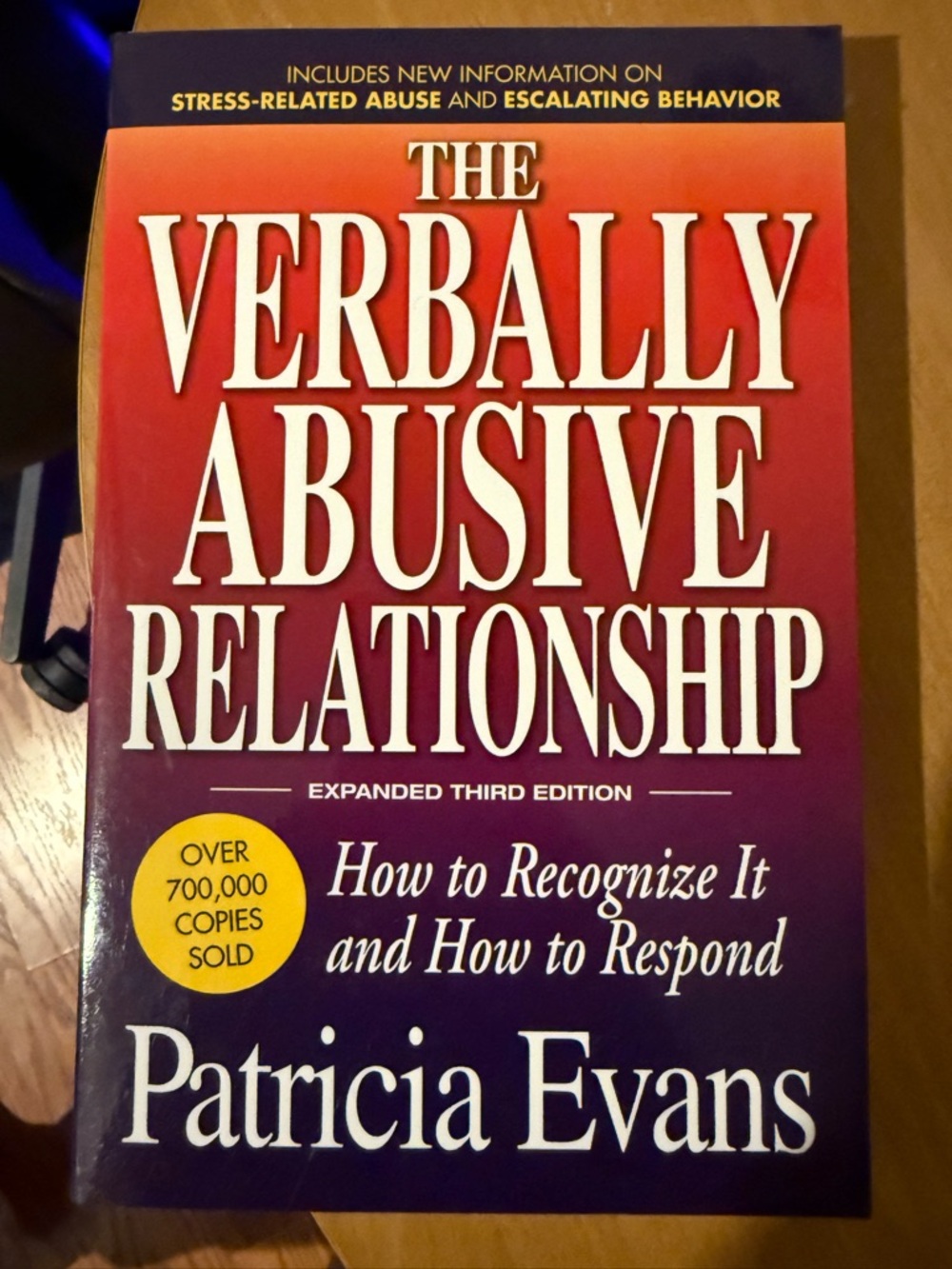 The Verbally Abusive Relationship by Patricia Evans